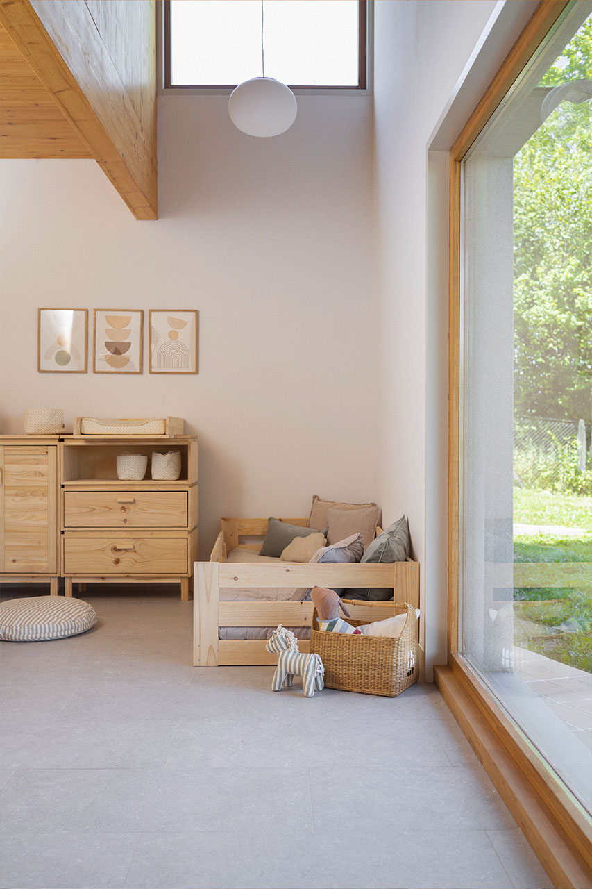 Imagen de ambiente 1 para:Cama montessori de madera